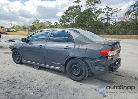 2011 Toyota Corolla Base из США, поврежденный, VIN 2T1BU4EE8BC585671